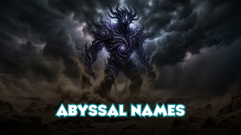 Abyssal Names
