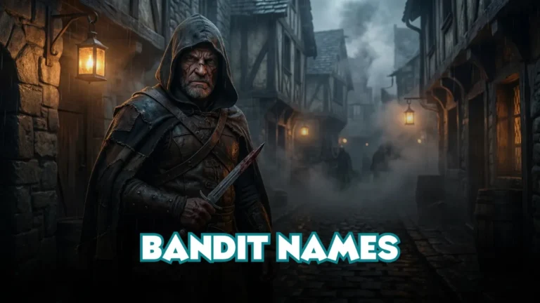 Bandit Names