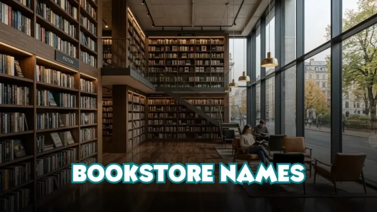 Bookstore Names