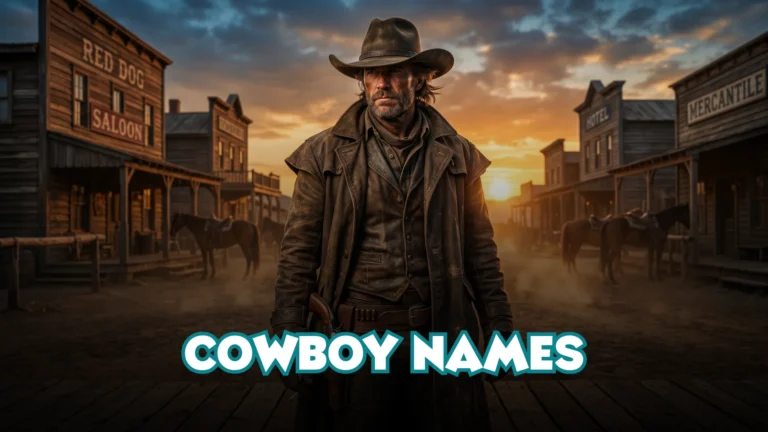 Cowboy Names