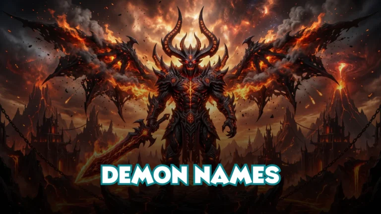Demon Names