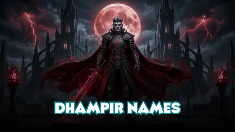Dhampir Names