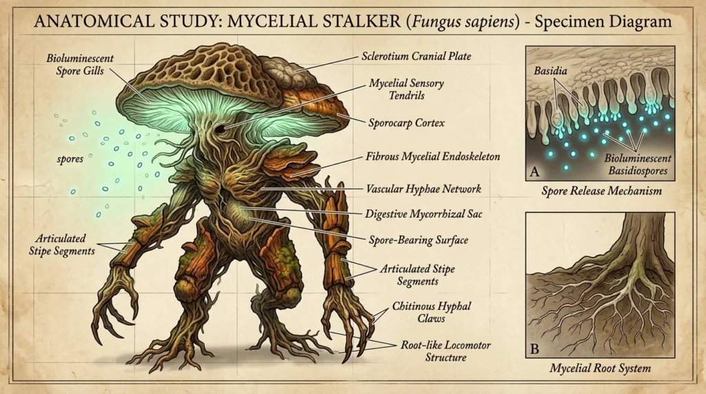Diagram Fungi Creature Names
