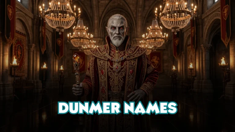 Dunmer Names