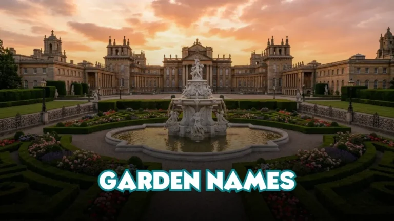 Garden Names