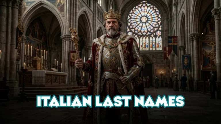 Italian Last Names