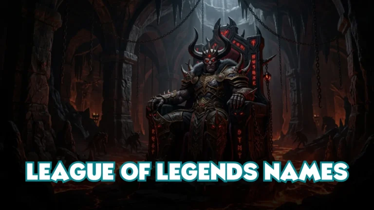 League of Legends Names