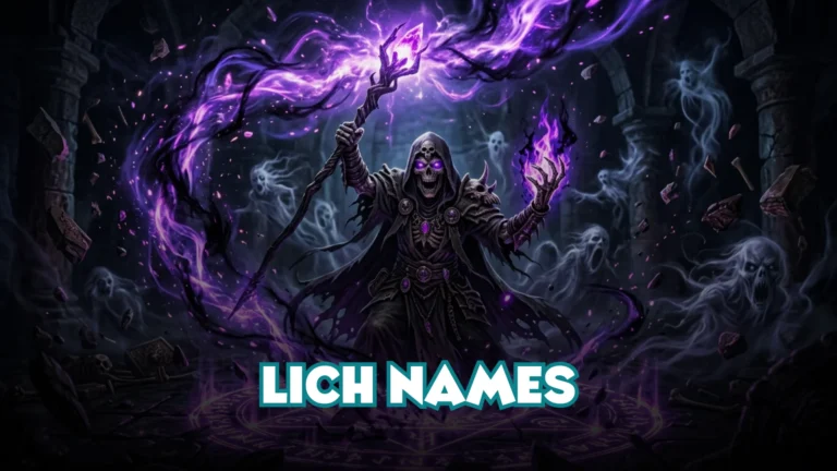 Lich Names