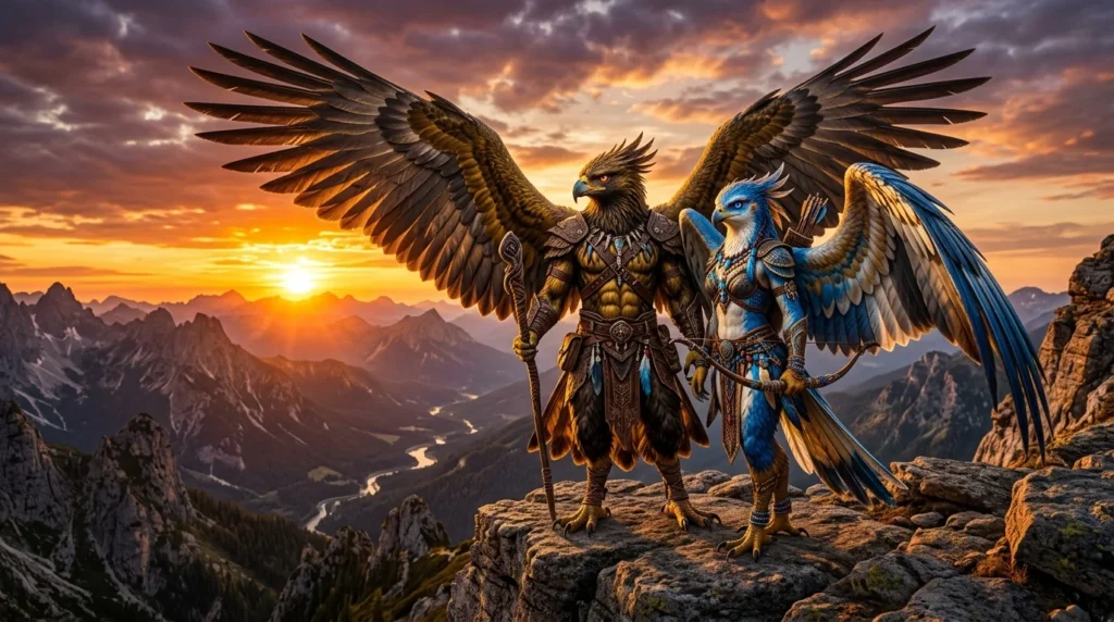 Male & Female Birdfolk Names