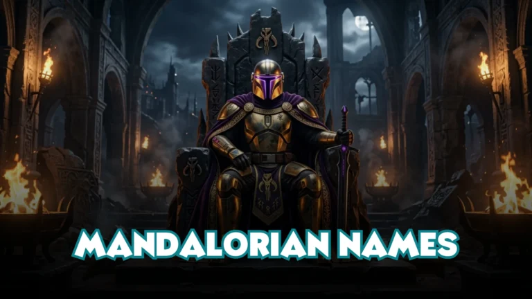 Mandalorian Names