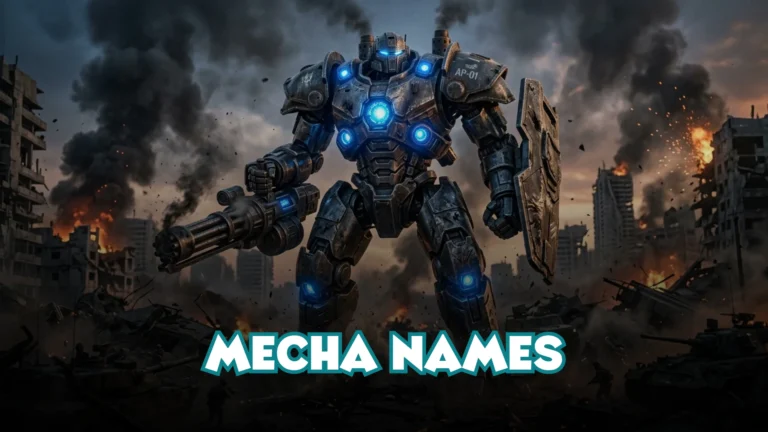 Mecha Names