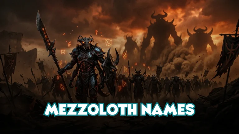 Mezzoloth Names