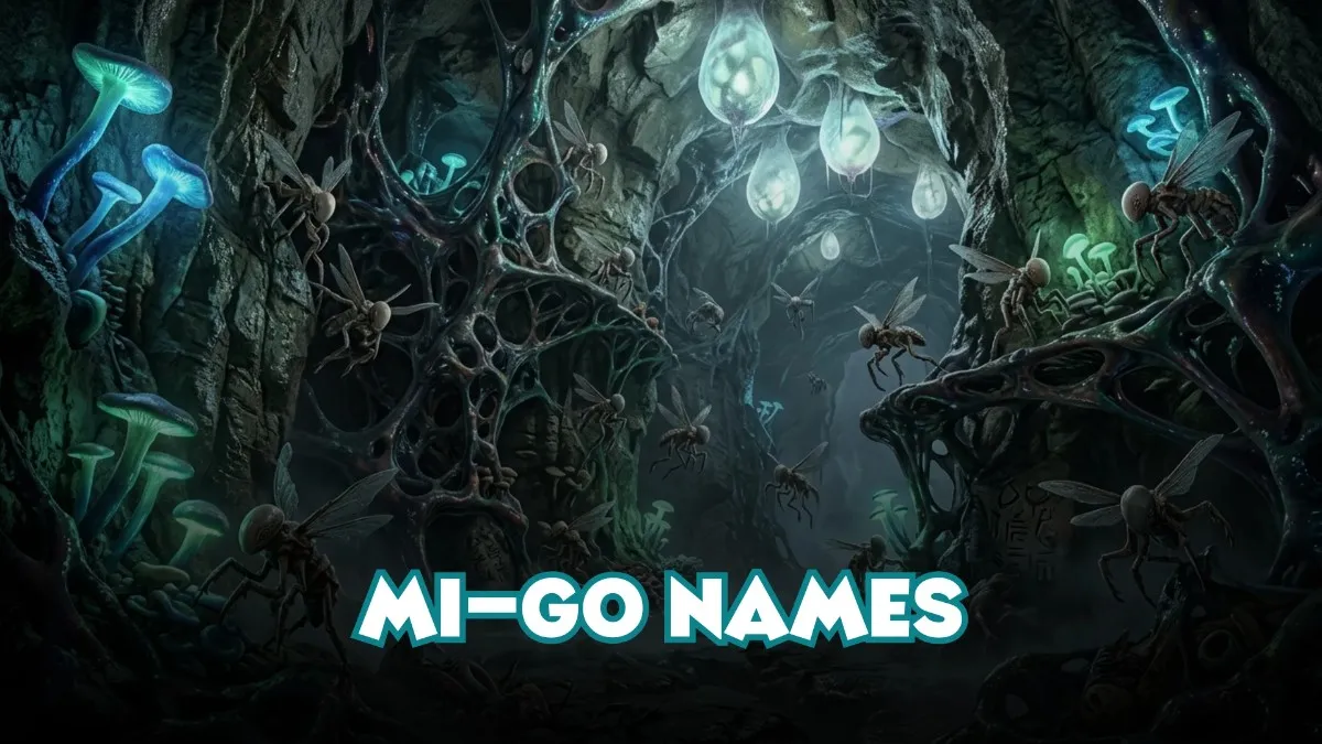 Mi-Go Names