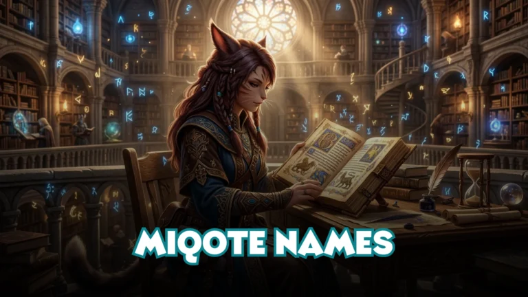 Miqote Names