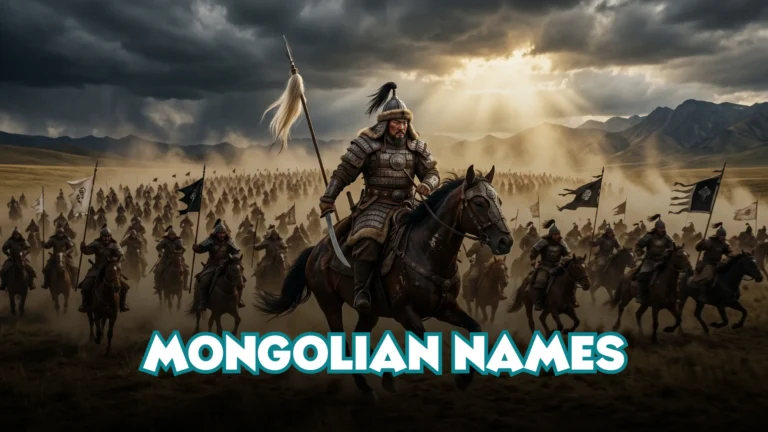 Mongolian Names