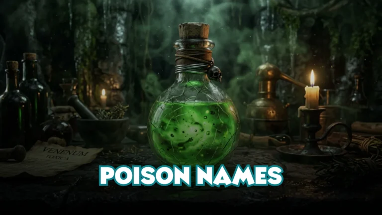 Poison Names
