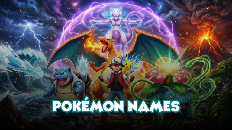 Pokémon Names