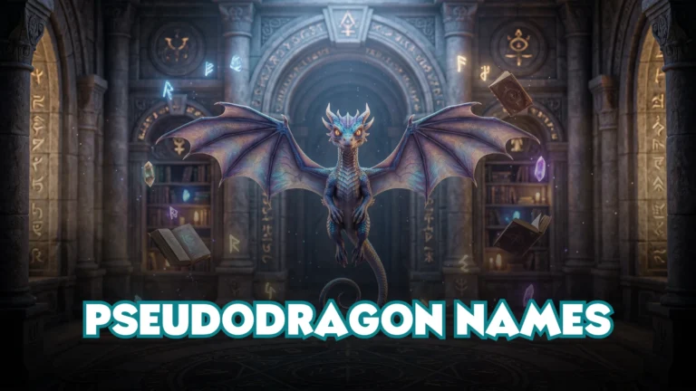 Pseudodragon Names