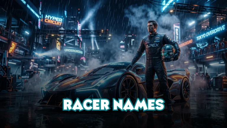 Racer Names