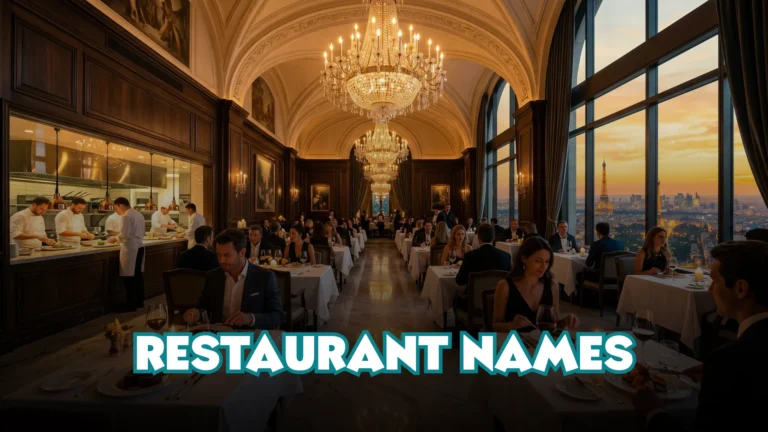Restaurant Names