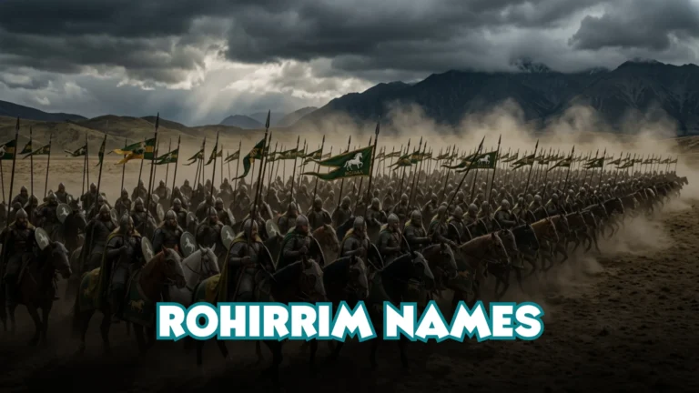 Rohirrim Names