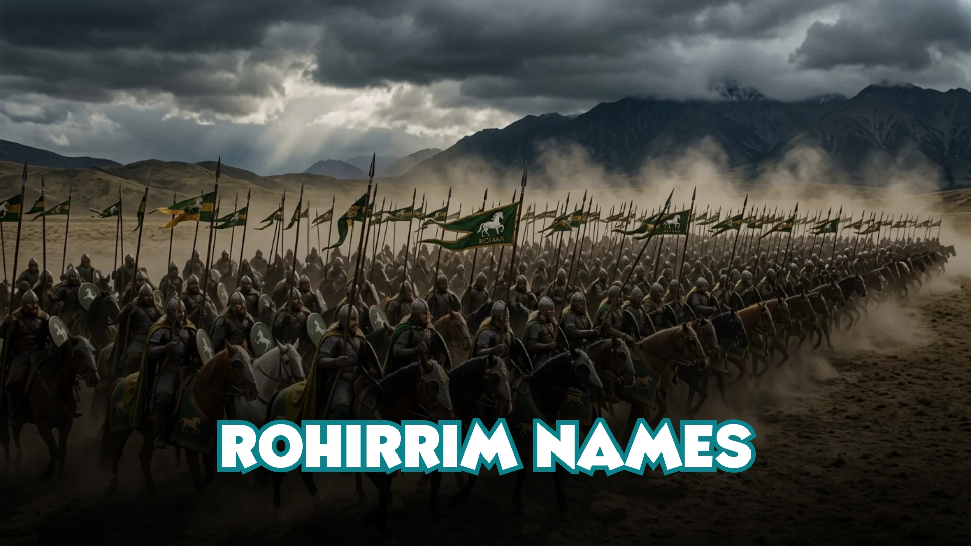 Rohirrim Names
