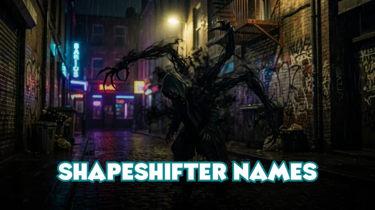 Shapeshifter Names