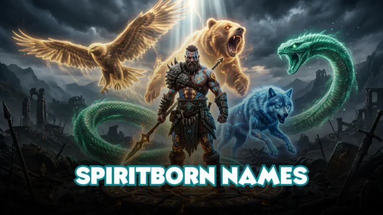 Spiritborn Names