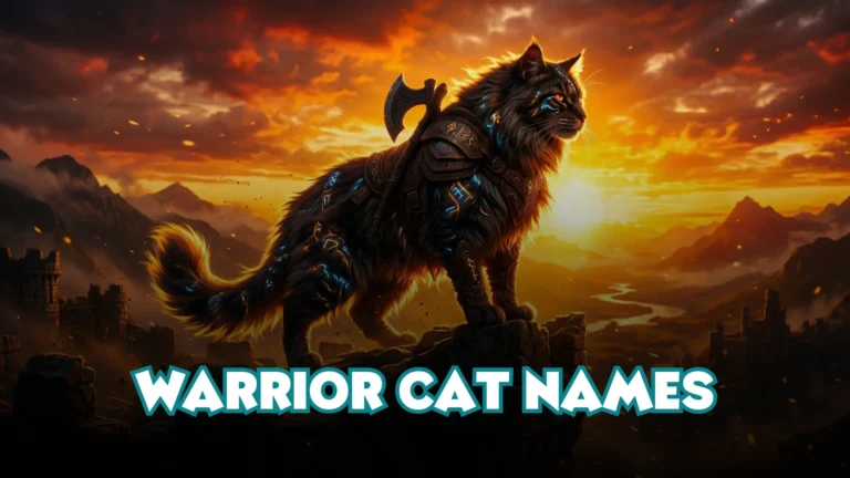Warrior Cat Names