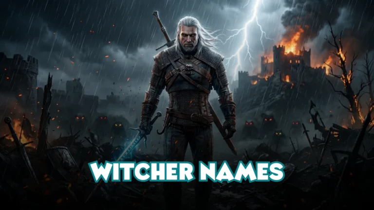 Witcher Names