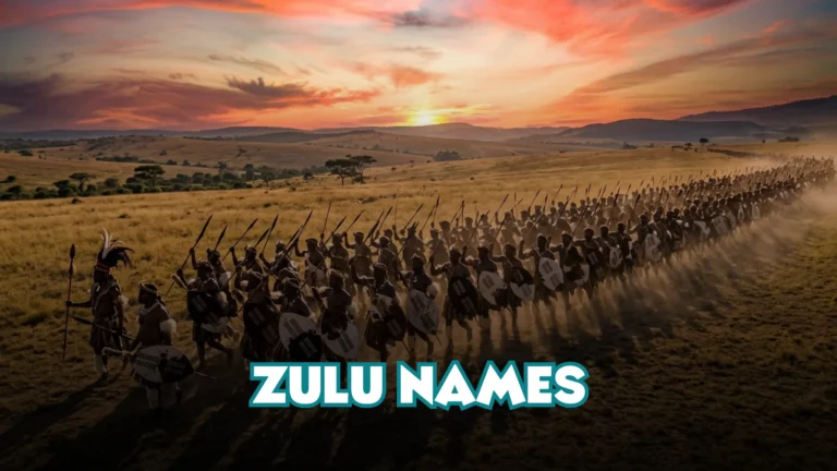 Zulu Names